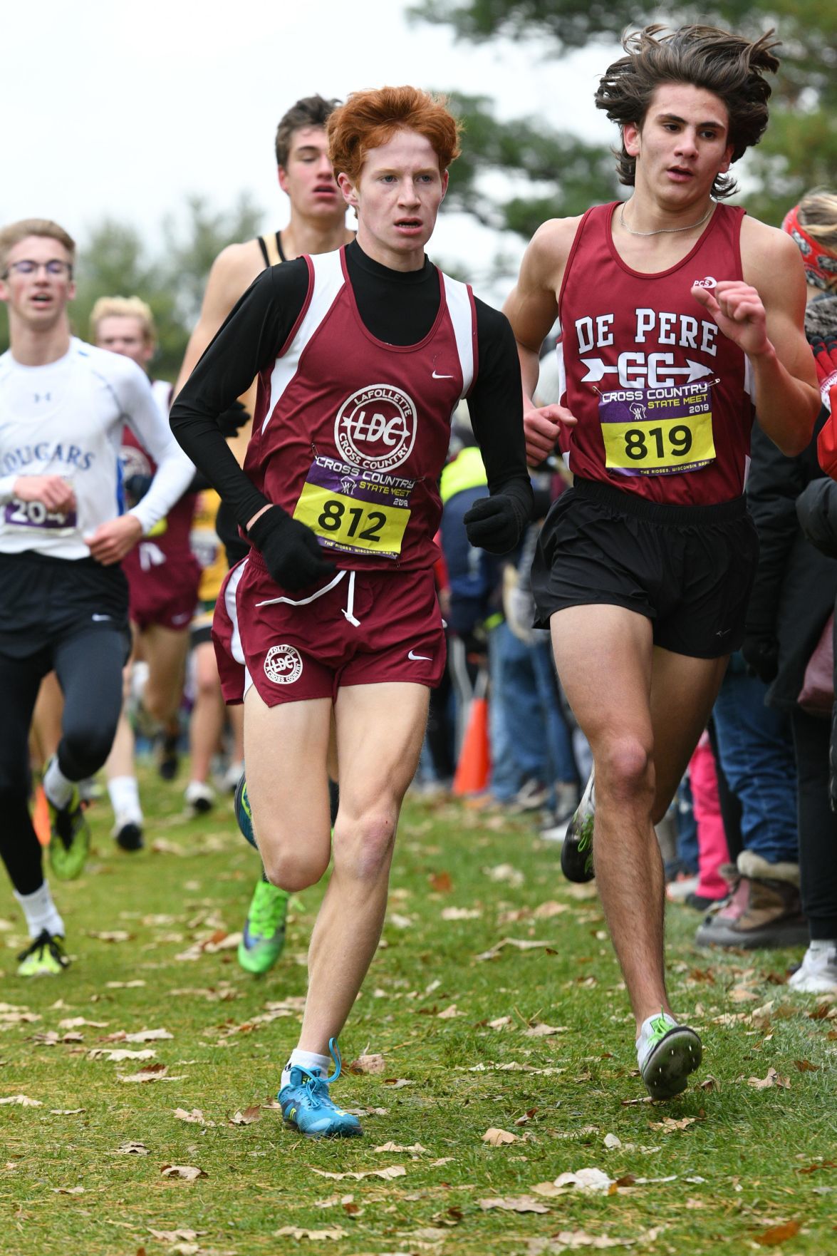 WIAA state cross country photo: Karl Olson, Madison La Follette